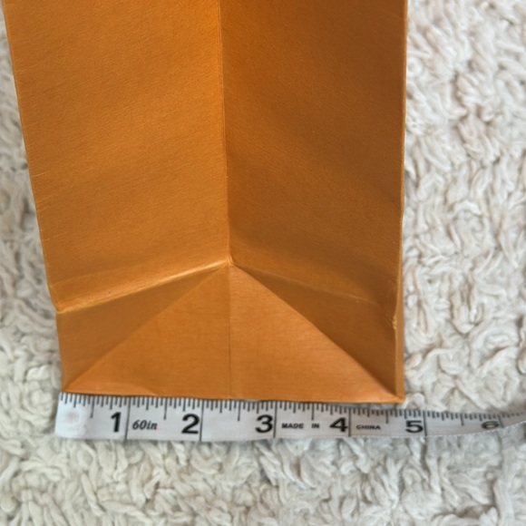 Louis Vuitton Orange Black Logo Shopping Bag - Picture 9 of 11